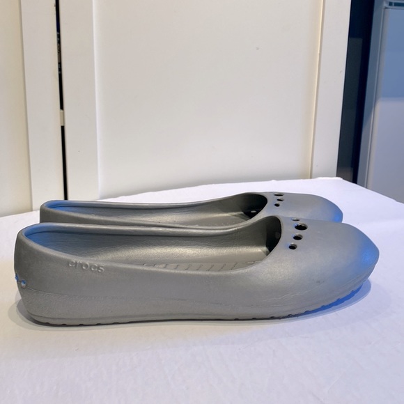 🍒 CROCS grey Ballet Flats!!! - Picture 5 of 8